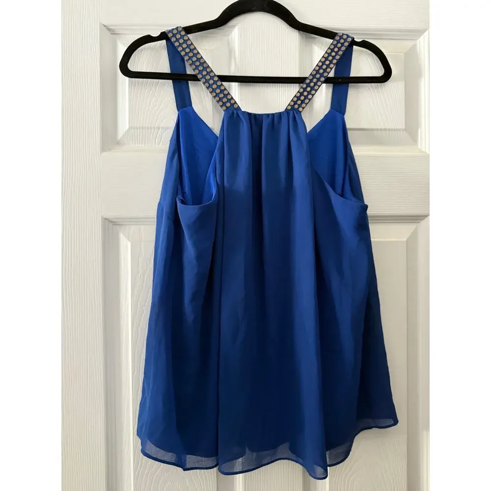 Blue Top By Pixley Size Large - Picture 2 of 7